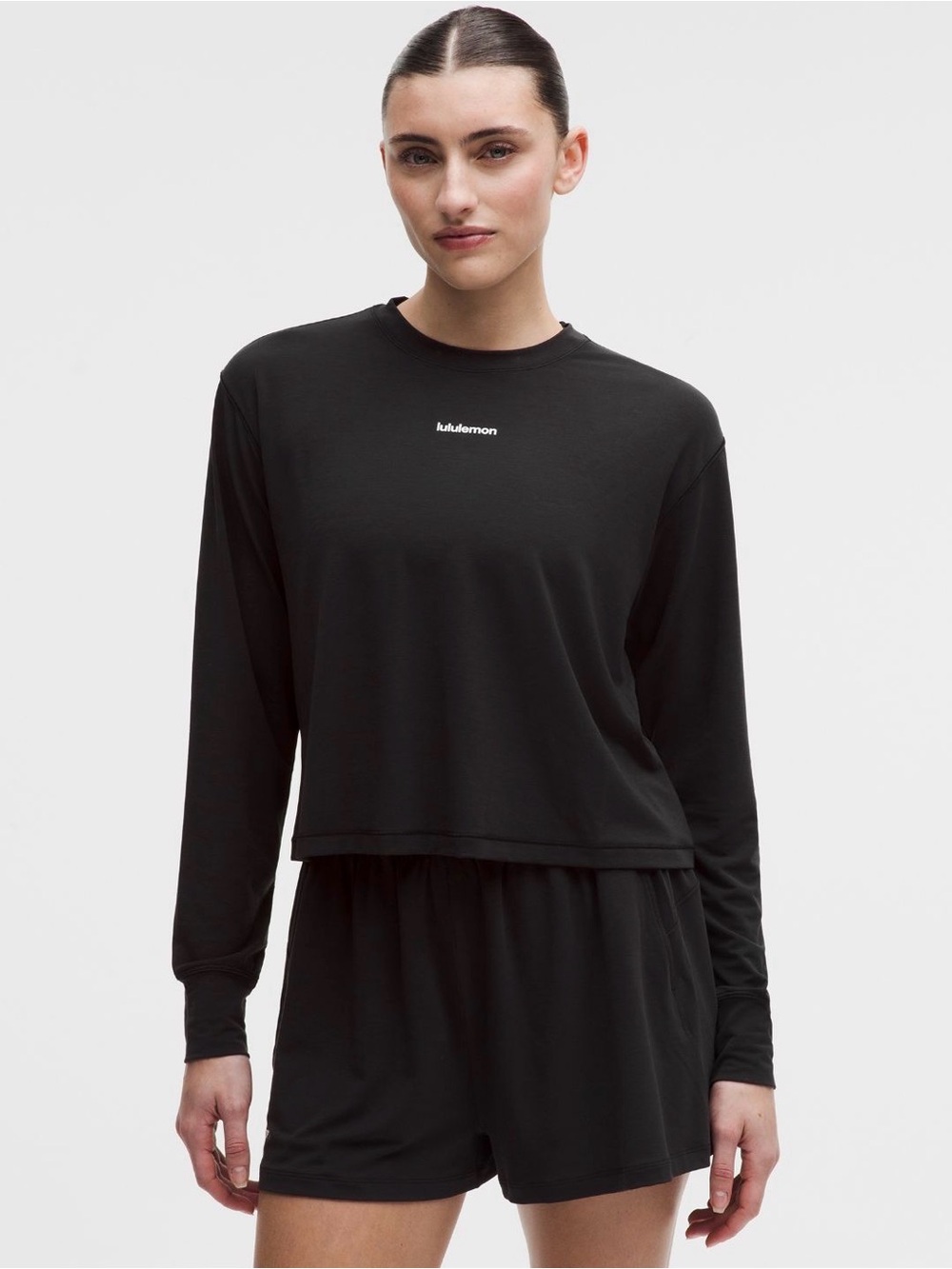 lululemon Size 14 Jersey Training Long Sleeve with Wordmark